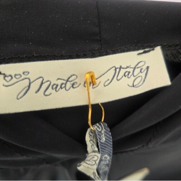 Maglia Nero Black Women's Hooded Top - Picture 6 of 6